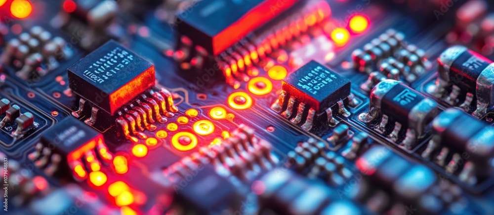 Close-Up of Circuit Board Close-Up of Circuit Board