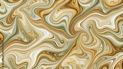 Abstract marbled texture with flowing curves and gradients in soft earth tones , marbled, texture, abstract, flowing