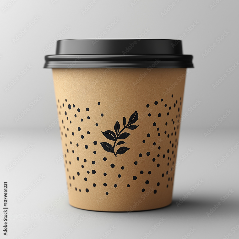 Mockup of Coffee Cup With a Modern Cafe Logo Mockup of Coffee Cup With a Modern Cafe Logo