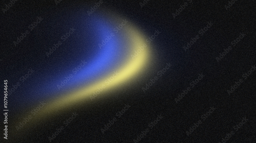 Blue yellow black abstract grainy background, glowing vibrant color gradient wave shape, noise texture poster header banner wallpaper cover design Blue yellow black abstract grainy background, glowing vibrant color gradient wave shape, noise texture poster header banner wallpaper cover design