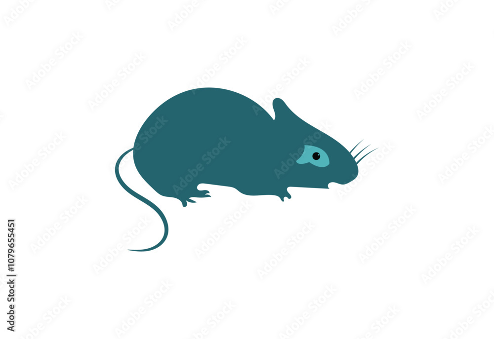 Mouse or rat logo design, Vector design Concept Mouse or rat logo design, Vector design Concept