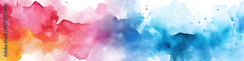Abstract watercolor background with copy space image available