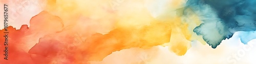Abstract watercolor background with copy space image available