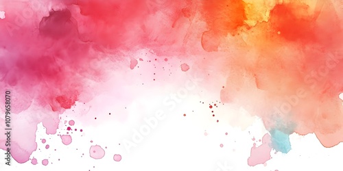 Abstract watercolor background with copy space image available