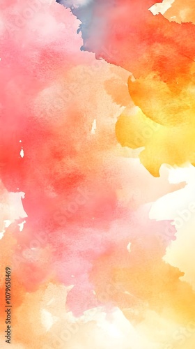 Abstract watercolor background with copy space image available