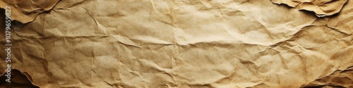 Vintage brown paper with an aged texture can serve as an abstract backdrop, wallpaper, webpage, or a copy space image for text