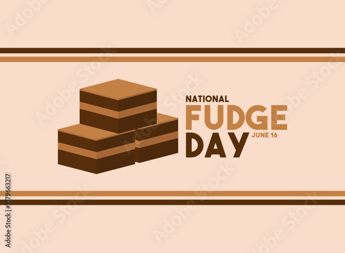 National Fudge Day. June 16.