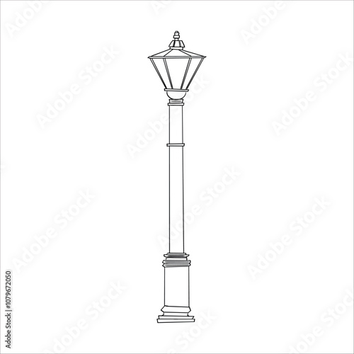 street Lamp doodle