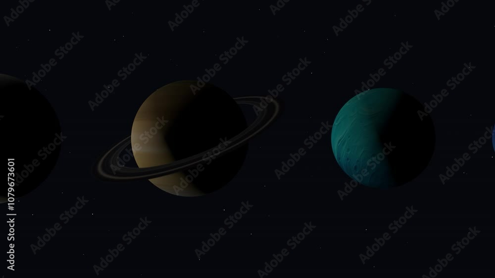 Sistema solar animación