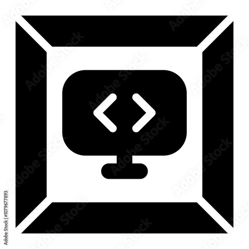 sandboxing, computer security, programming, coding, sandbox, isolation, cyber security solid or glyph icon
