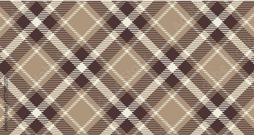 Vector checkered pattern. Tartan, textured seamless twill for flannel shirts, duvet covers, other autumn winter textile mills. Vector Format

