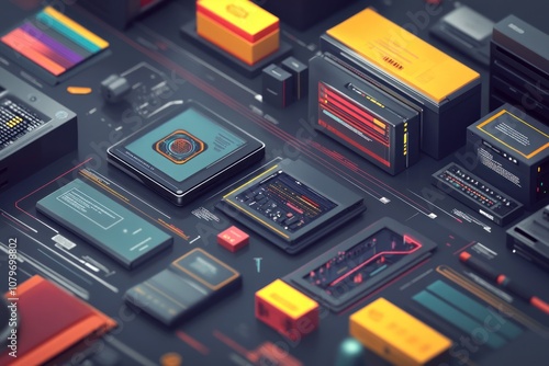 Abstract Digital Interface Design