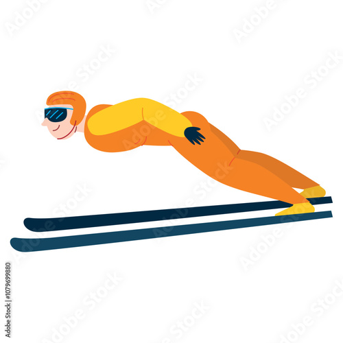 biathlon player man
