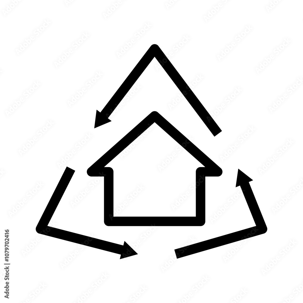 green home renovation icon green home renovation icon