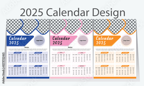 2025 Calendar Featuring Contemporary Aesthetics