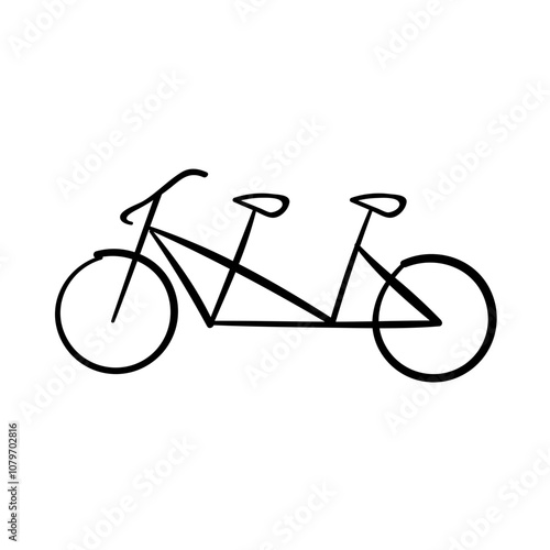 Tandem bike