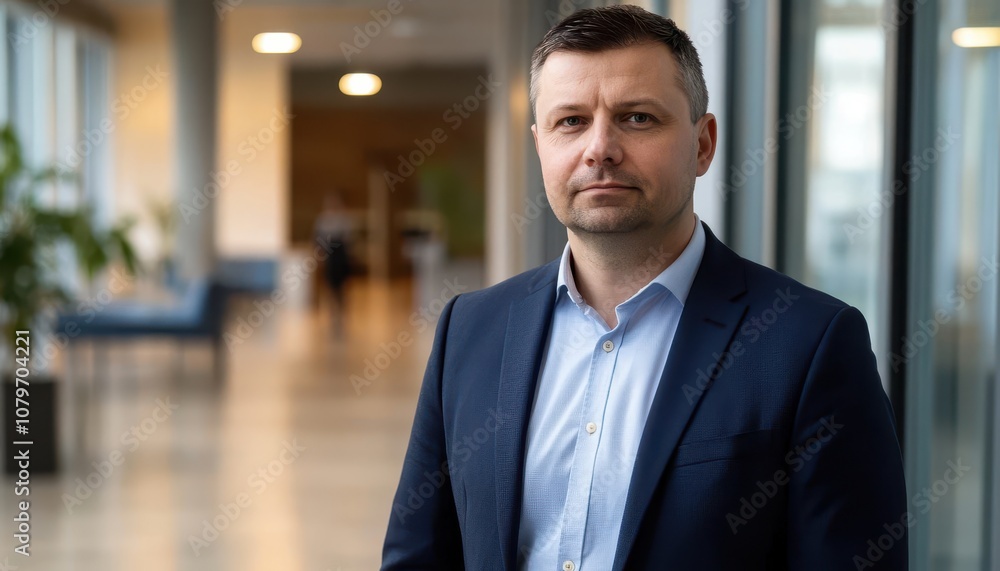 Portrait of a Businessman. Portrait of a Businessman.