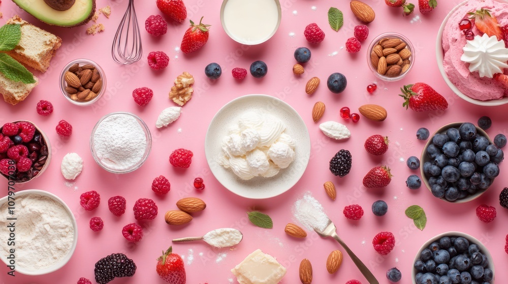 Sweet Dessert Ingredients Sweet Dessert Ingredients