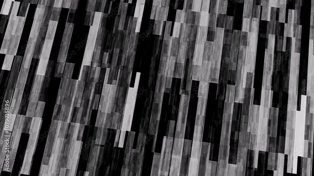 Black and white background with gray lines animation pattern. Line moving loop digital 4k Black and white background with gray lines animation pattern. Line moving loop digital 4k
