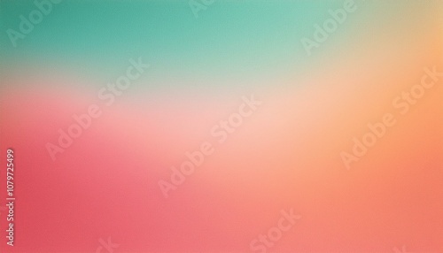 Abstract background, Light pink and Light salmon gradient background with light leak and grainy texture.