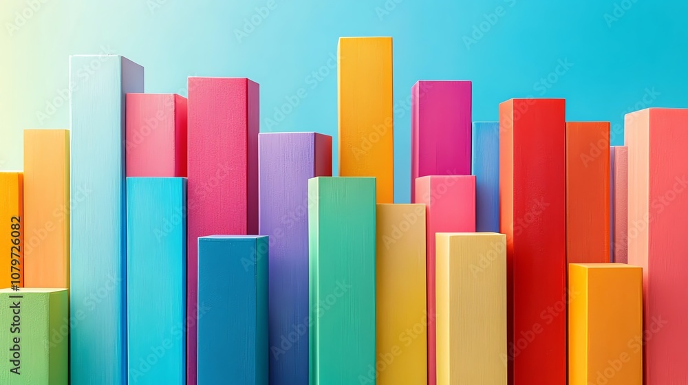 Illustrate a comparative revenue chart for multiple product lines, using bright colors Illustrate a comparative revenue chart for multiple product lines, using bright colors