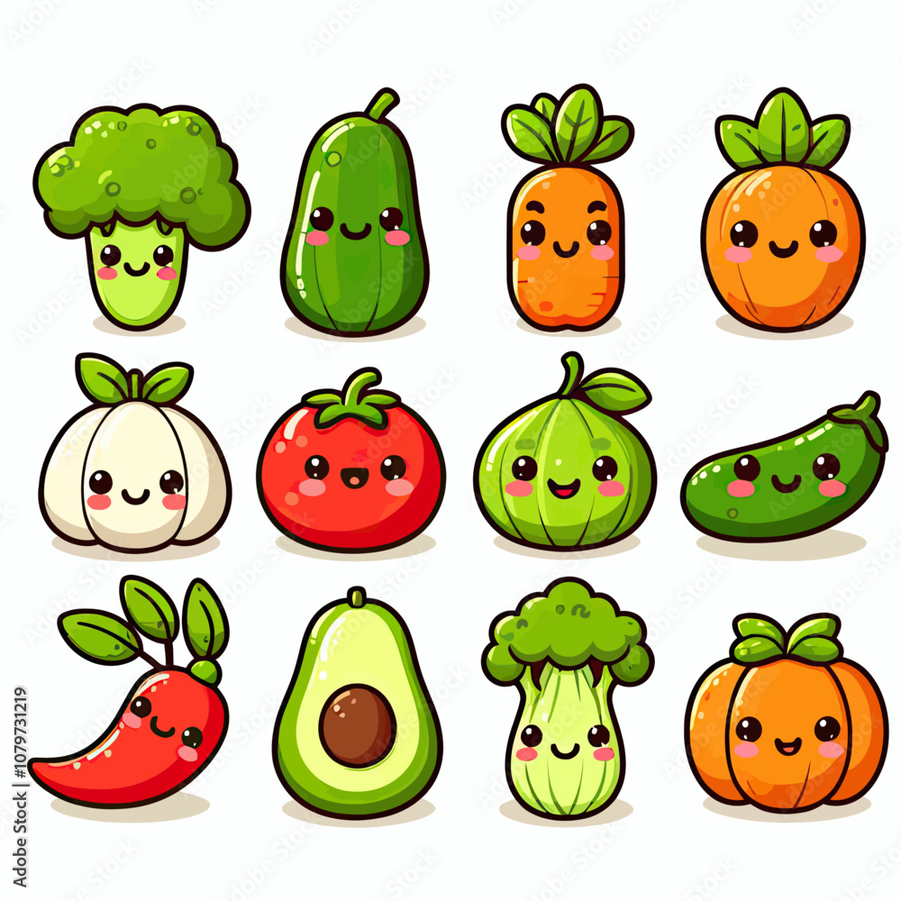 vegetables set vegetables set