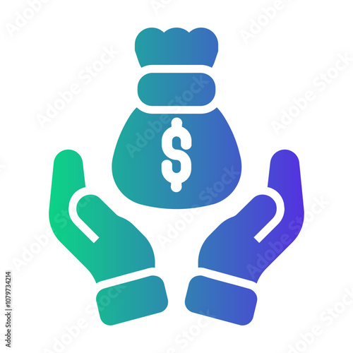 salary Gradient icon