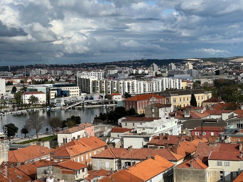 Lookout Bell Tower of St. Anastasia or the view of the old city center of Zadar from the Zadar Cathedral Bell Tower (Croatia) - Vidikovac Zvonik sv. Stošije ili pogled na Zadar sa zvonika katedrale photo