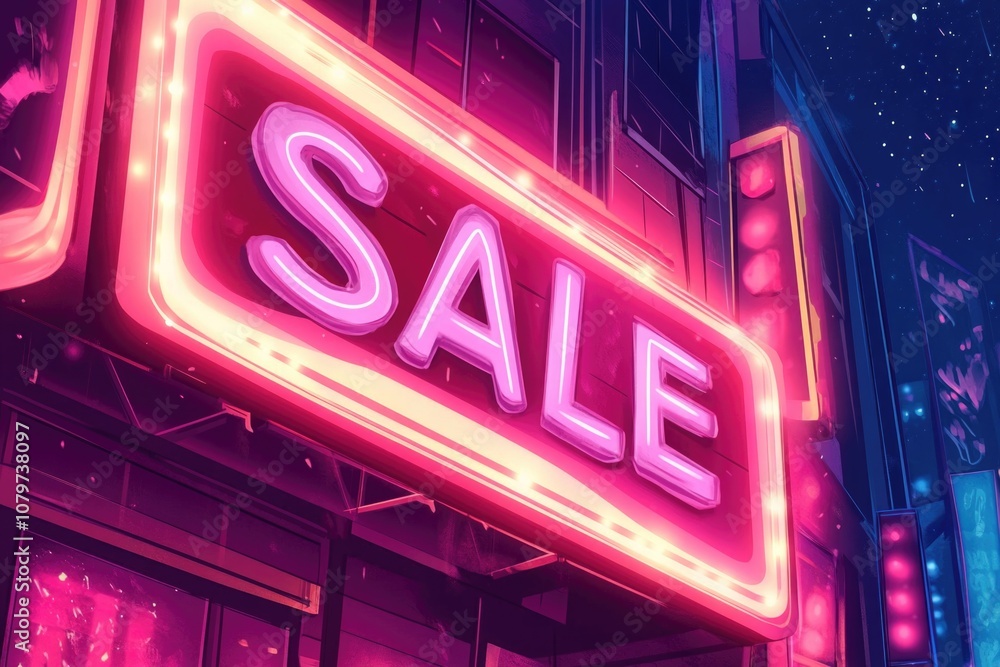 Neon Sale Sign Neon Sale Sign