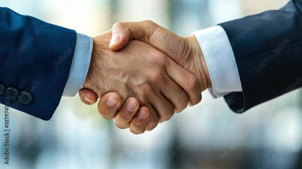 The Deal Closed: A powerful handshake seals a business agreement, signifying trust, collaboration, and mutual success. The image exudes professionalism and the promise of future opportunities. The Deal Closed: A powerful handshake seals a business agreement, signifying trust, collaboration, and mutual success. The image exudes professionalism and the promise of future opportunities.