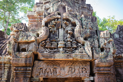 Ta som temple, Siem Reap, Cambodia. photo