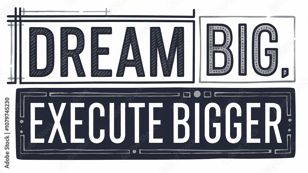 Hand-Drawn Typography Illustration of Hand-Drawn Typography Illustration of