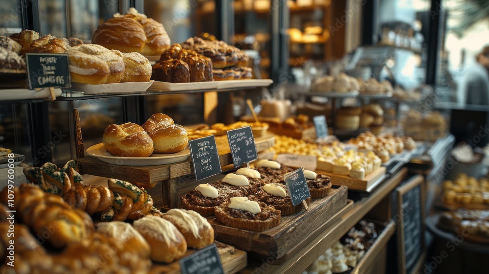 Delicious Bakery Display Delicious Bakery Display