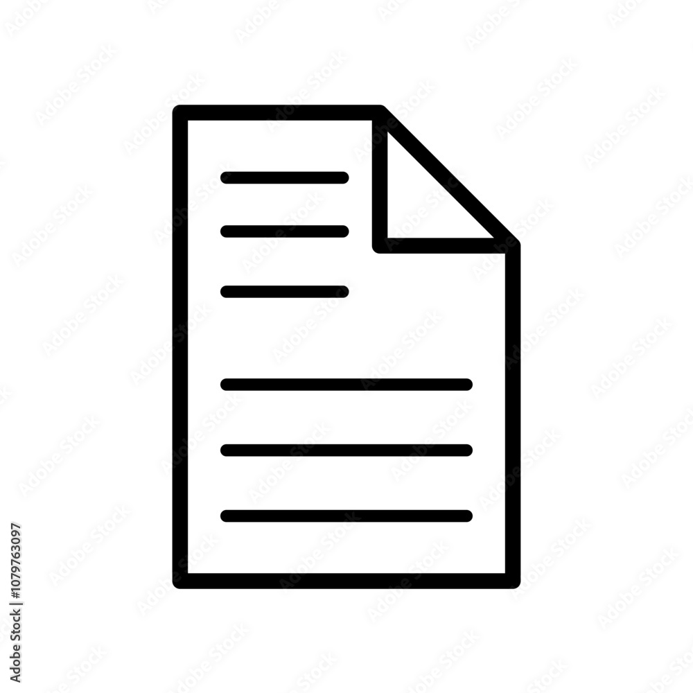document icon design vector template document icon design vector template