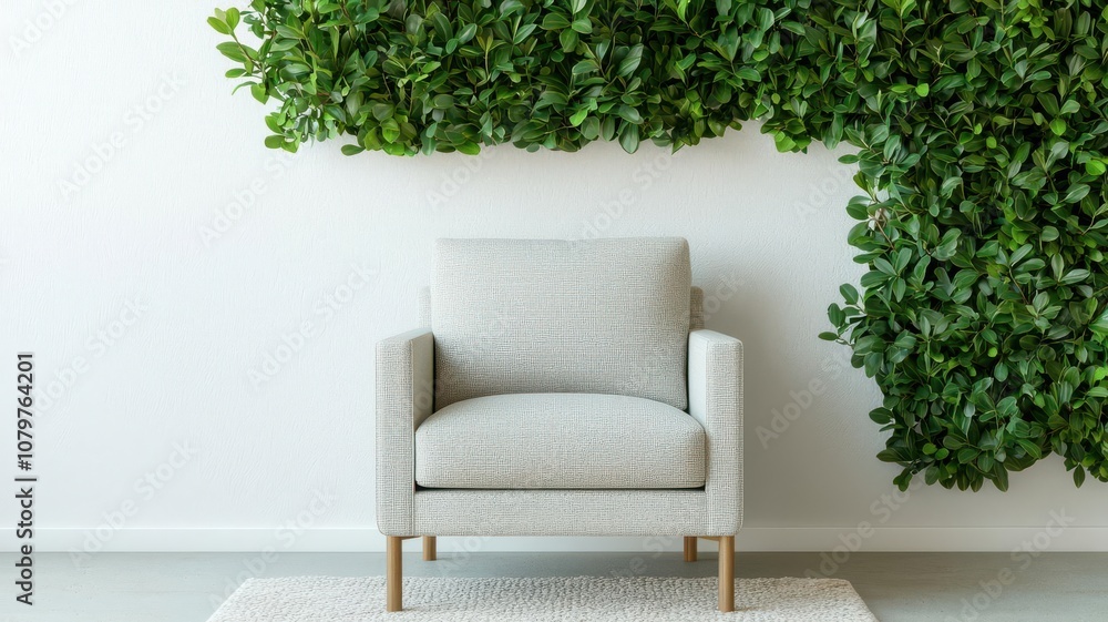 Reading nook surrounded by greenery, with a plush armchair, soft lighting, and a cozy wool rug greeneryfilled nook, cozy reading spot Reading nook surrounded by greenery, with a plush armchair, soft lighting, and a cozy wool rug greeneryfilled nook, cozy reading spot