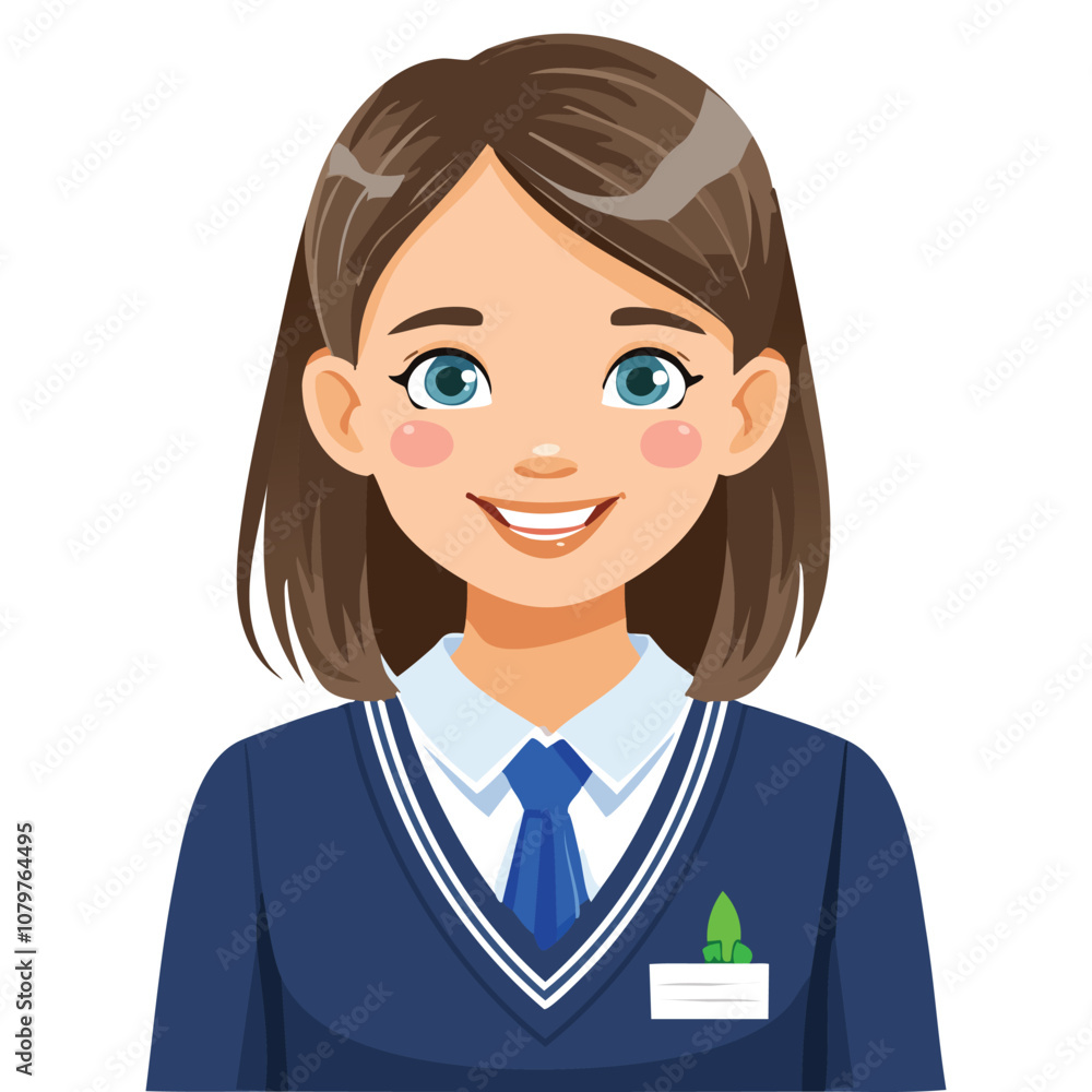 Portrait of a smiling girl