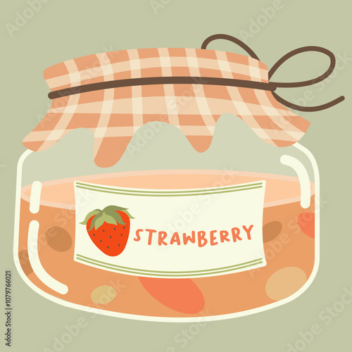 Strawberry Jam Illustration