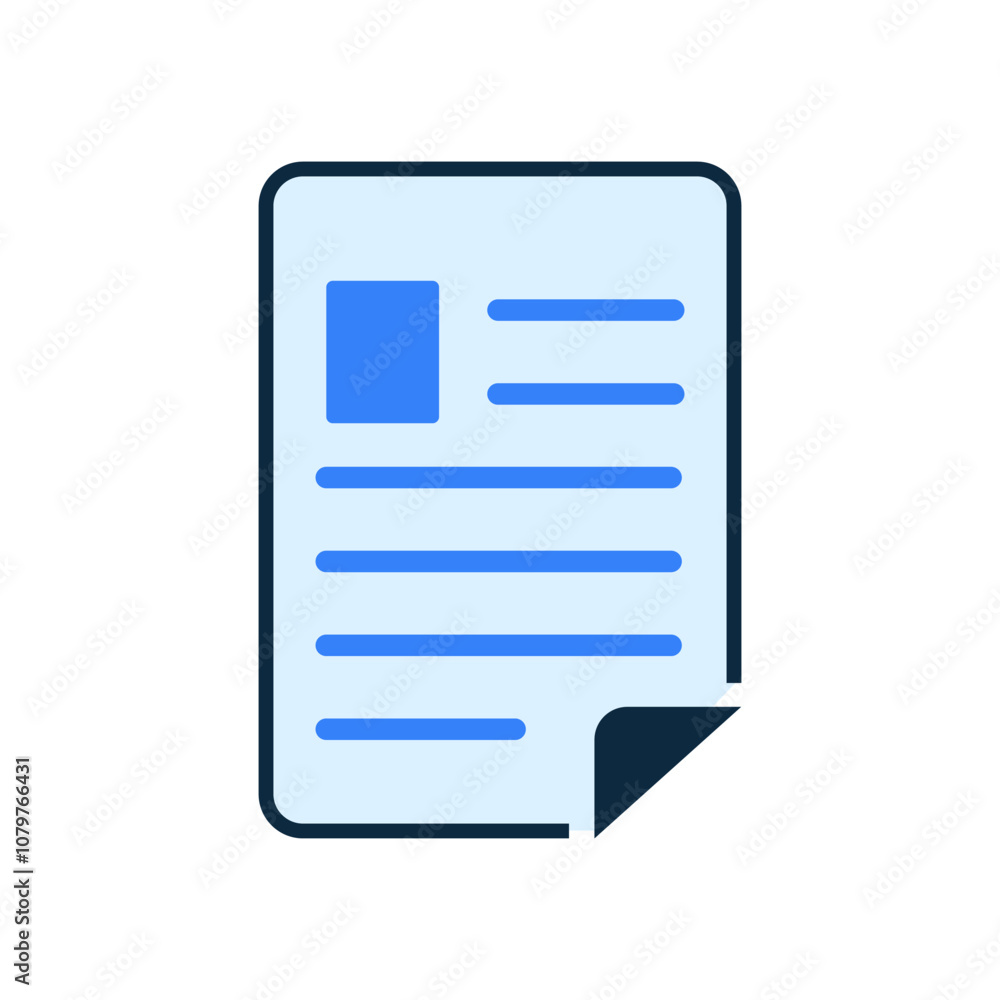 document icon design vector template document icon design vector template