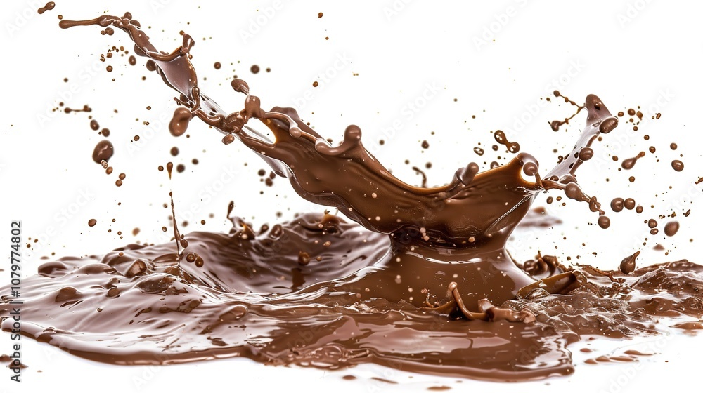 A Vivid Display of Splashing Mud, Creating a Dynamic Scene on a Plain White Background. Messy and Energetic Moment Caught in a Simple Setting. A Vivid Display of Splashing Mud, Creating a Dynamic Scene on a Plain White Background. Messy and Energetic Moment Caught in a Simple Setting.