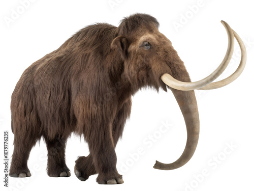 A Realistic Woolly Mammoth