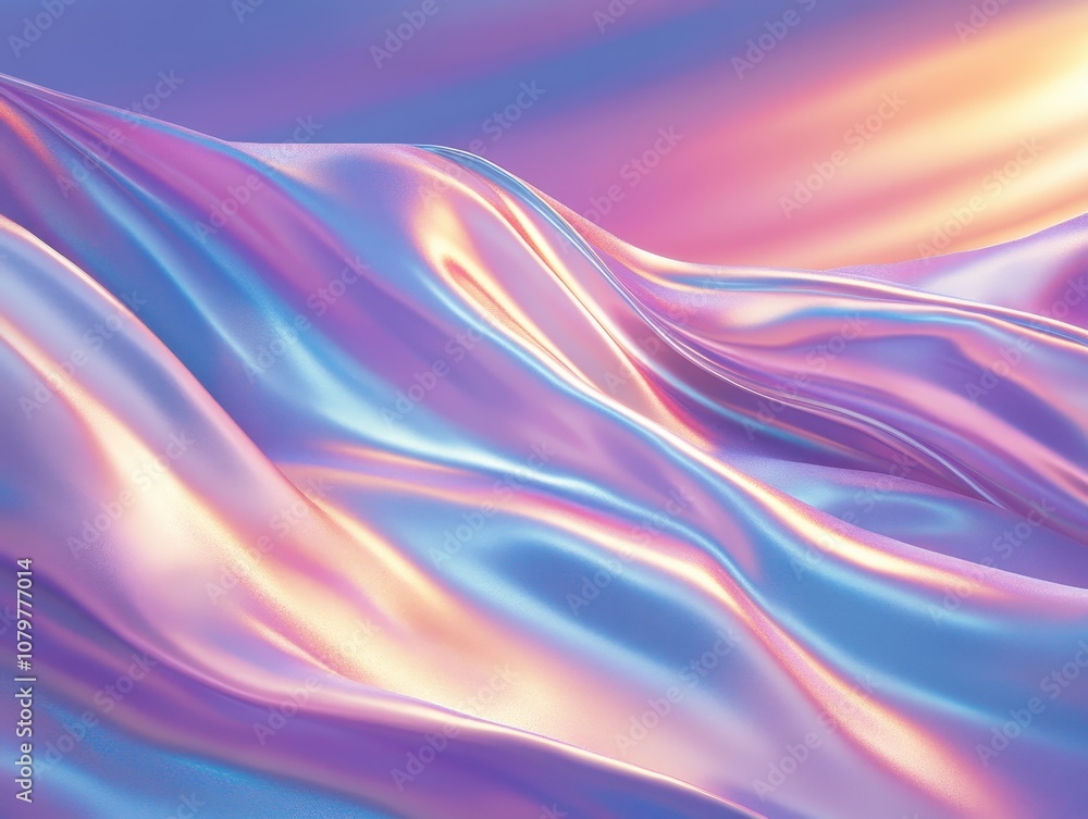 Abstract Holographic Silk Texture. Abstract Holographic Silk Texture.