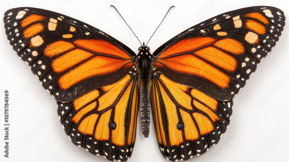 Fototapeta premium Explore the vibrant world of monarch butterflies and their ecological importance