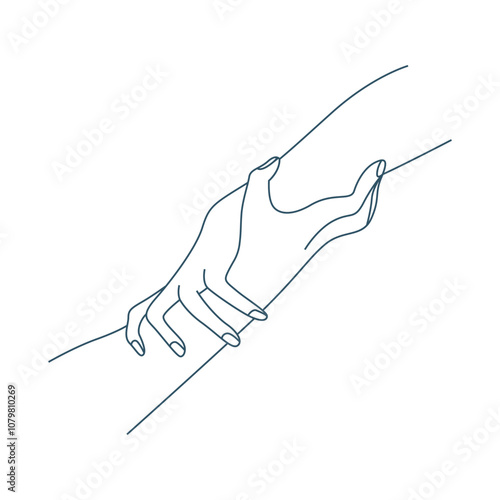 Hands icon image design