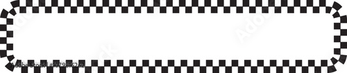 Checkered Rectangle Border background