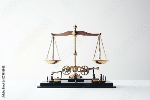 Isolated on a white background, this criterion features a detailed scale that balances measurements of quality, performance, and efficiency.