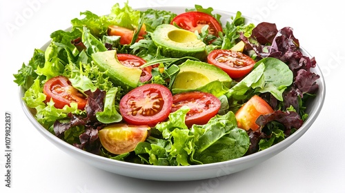 Fresh greens vibrant salad bowl kitchen food photography bright lighting close-up healthy eating