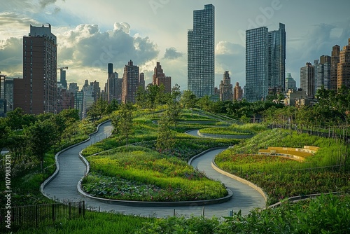 A mayor outlines a policy shift to make cities more sustainable by promoting green spaces and reducing pollution. The speech emphasizes, Generative AI photo