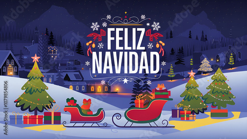 Wallpaper Mural feliz navidad Torontodigital.ca