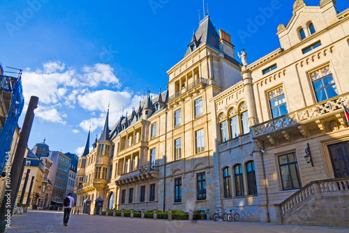 Cityscpae of Luxembourg.