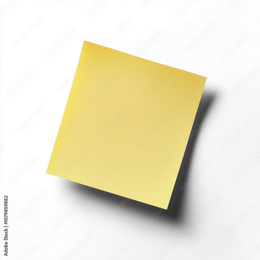 Single sticky note with a handwritten note. isolated on transparent background Single sticky note with a handwritten note. isolated on transparent background